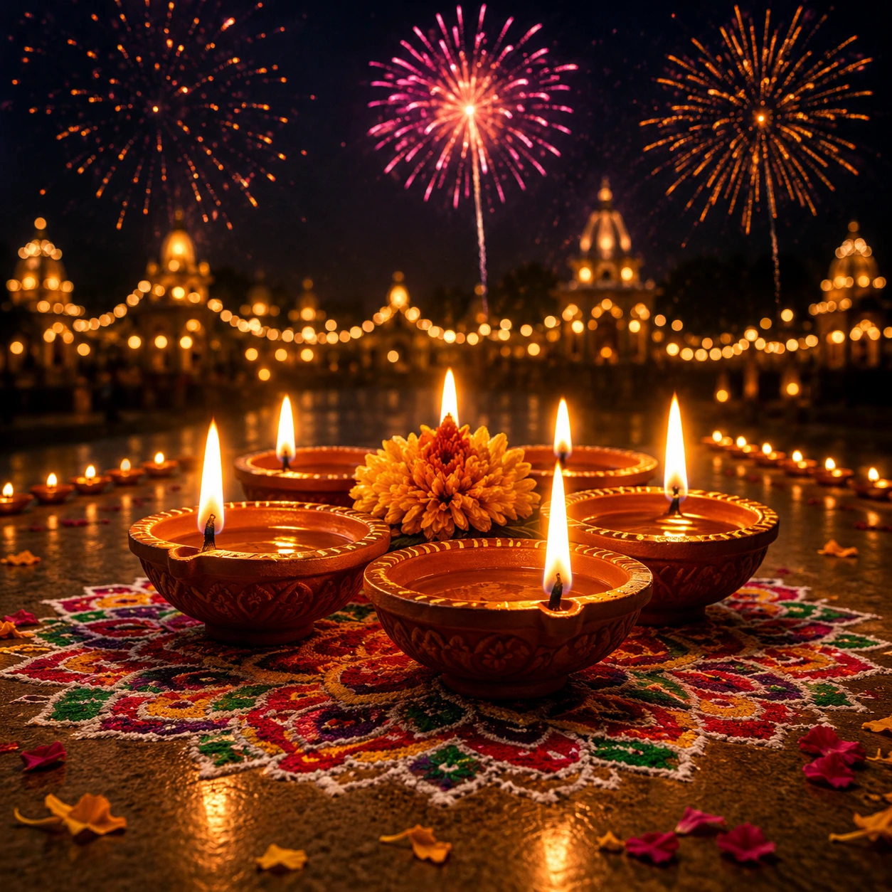 Diwali Lakshmi Ganesh Puja – Festival of Lights, Prosperity & Divine Blessings