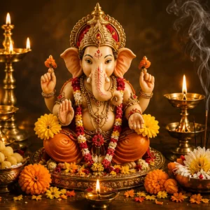 Shri Ganesh Puja – Vighnaharta Ganpati Blessings for Success & Prosperity