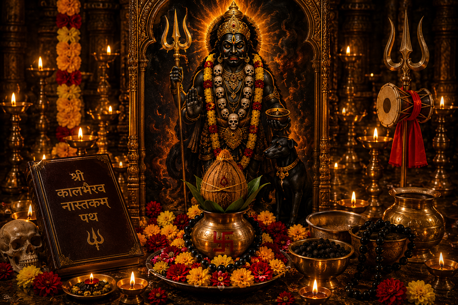 Kalbhairavashtakam Path for Protection from Negative Energies
