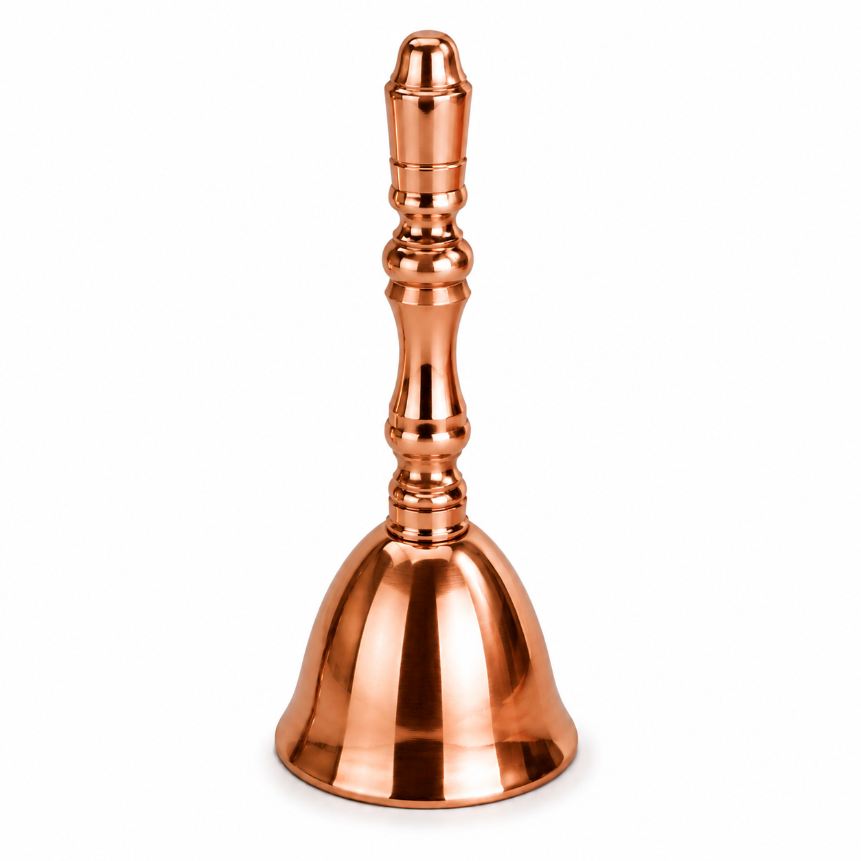 Premium Pure Copper Pooja Bell (Ghanti) for Home Temple | Handcrafted Puja Bell with Clear Resonant Sound | Traditional Aarti Bell for Daily Worship & Religious Ceremonies | 12 x 5 cm | - Image 3